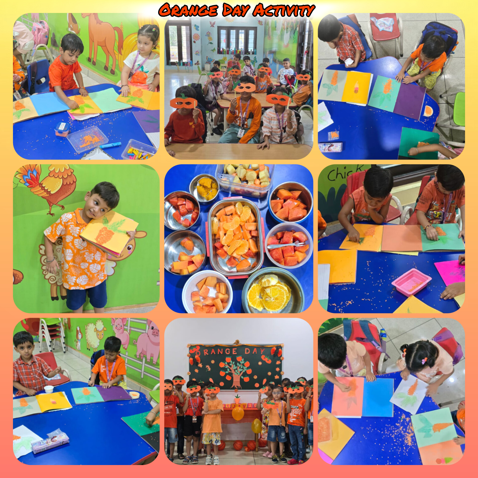 Colour Day orange 1
