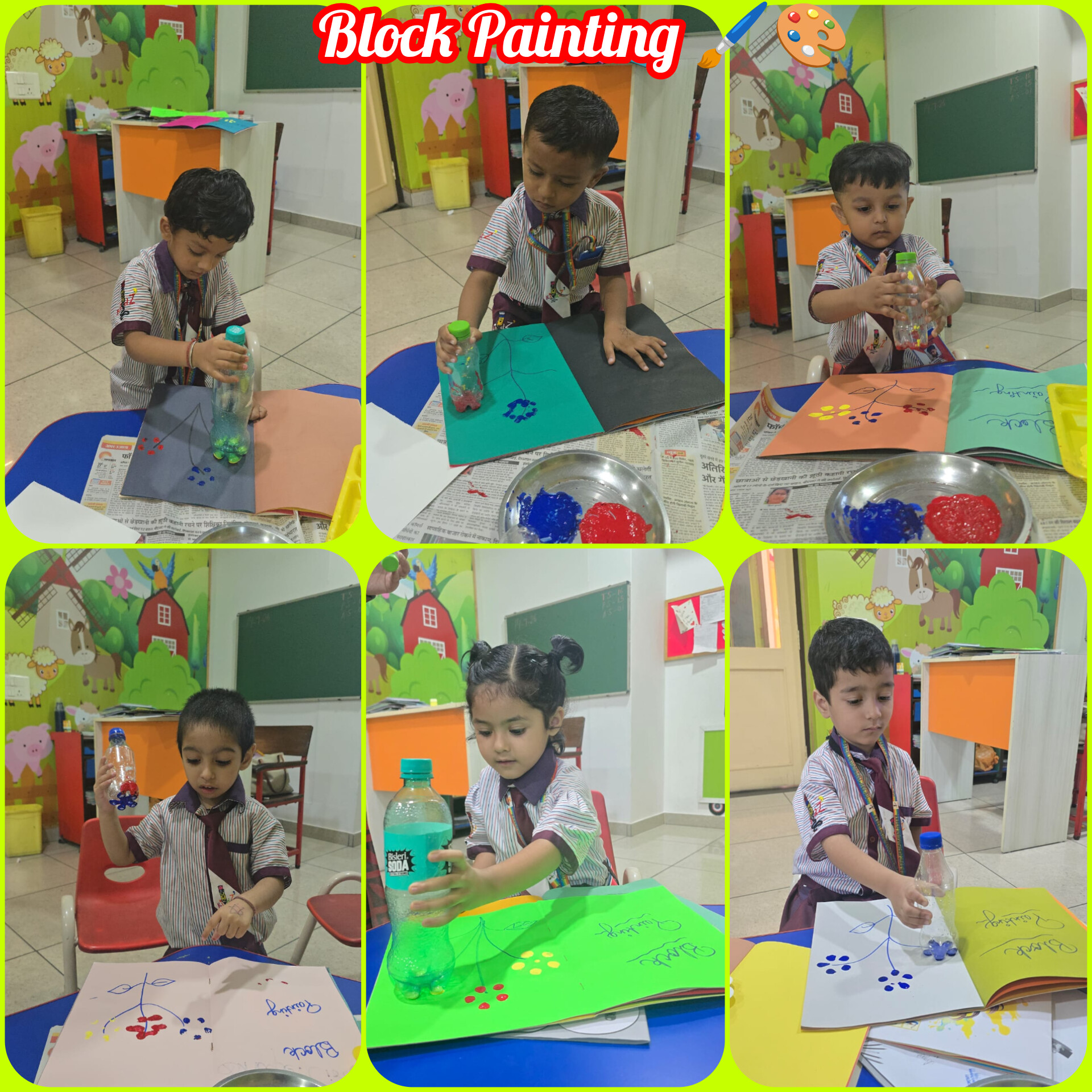BLOCK PAINTING 1